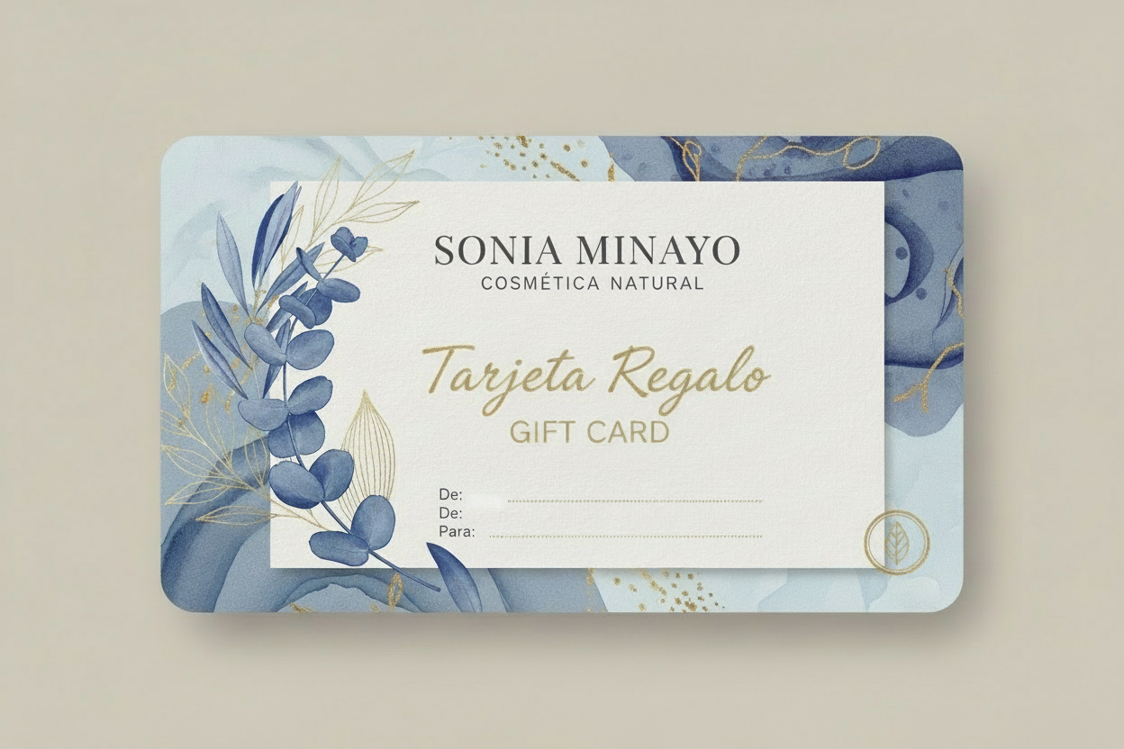 Tarjeta Regalo SONIA MINAYO Cosmética Natural